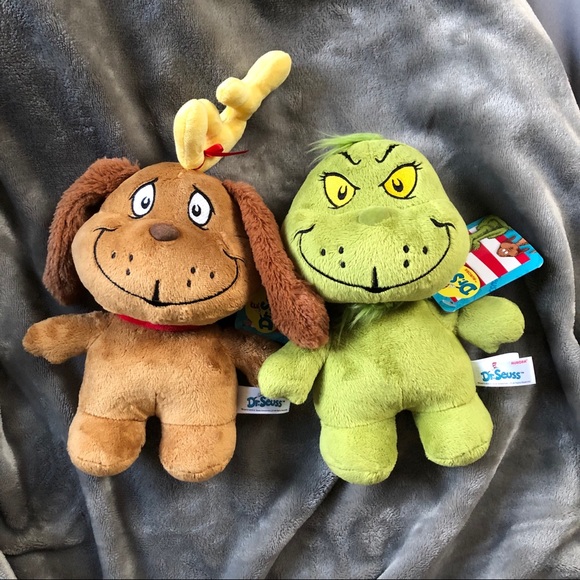grinch and max stuffed animal